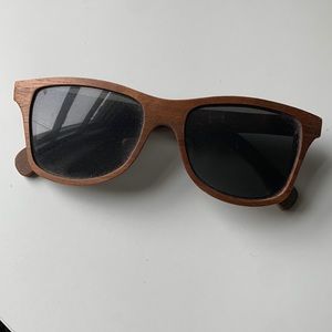 Schwood handmade wooden sunglasses.
